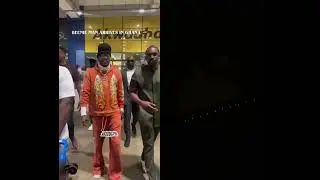 Бини Мэн в Гане... Интересно, как его там встретят? #VYBZKARTEL Прибытие будет необычным