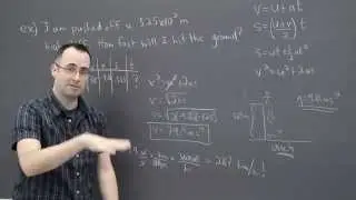 IB Physics SL revision - Mechanics 3 - uniformly accelerated motion3