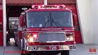 LAFD Light Force 26 Responding