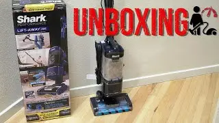 Shark DuoClean Lift-Away UV850 Vacuum Unboxing & Assembly