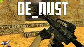 Counter Strike 1.6 Multiplayer 2020 De_Dust Gameplay 4K