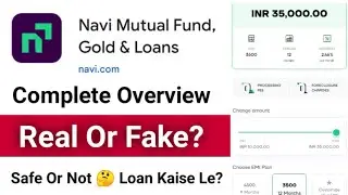 Navi Loan App Review 2024 ✅ Real Or Fake? Navi Cash Loan Kaise Le? Navi App Latest Review ✅