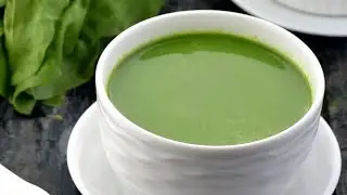 Healthy Palak/Spinach soup receipe 