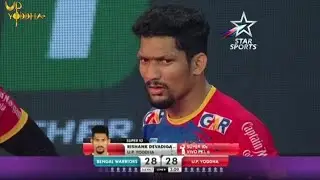 Rishank Devadiga Super 10 Rescues U.P. Yoddha
