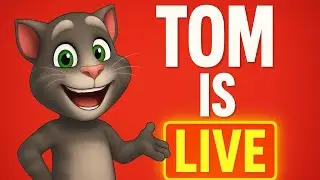 🔴 Food challenge with Tom part 13|🔴 Live #talkingtom#live