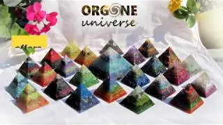What is Orgonite? | Orgone Pyramid with Chakra Stones/Crystals and Epoxy Resin