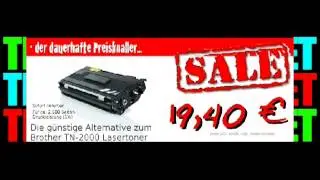 Tintenpatrone.net, alternativer Lasertoner zum Brother TN-2000 online g&uuml;nstig bestellen !