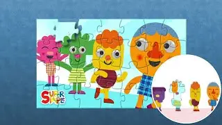 Line Up Noodle & Pals Super Simple Songs Puzzle Max