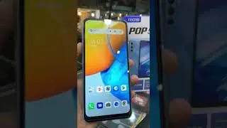 Tecno Pop 5 LTE Deep sea blue Color Review #youtubeshorts #shorts