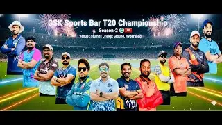 KNIGHTS XI Vs HYDERABAD RISING LEGENDS  || GSK Sports Bar T20 Championship Edition (2)