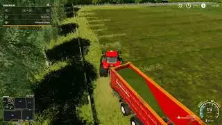 Fazendo silagem fs 19 ninghan Farm / console Xbox one s / farming simulator 19