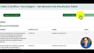 Exportar e importar criterios del calificador Moodle 4.0