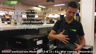 Sixton werklaarzen Montana 17 & 23 | S3 | Wol voering |Waterdicht - BTN de Haas