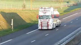 Truck Film Mix #33 : Bogaert, Lampe, STH, D'Hoine, Dehosse, Romaintrans, BRM Veynat... sur l'A4