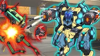 Missile Rack 12 AEGIS , Mech Arena funny video .