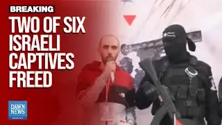 Breaking News: Hamas Hands Over Two Israeli Hostages To Red Cross In Gaza&rsquo;s Rafah | Dawn English