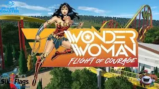 Wonder Woman Flight Of Courage 🎢 onride/offride POV Six Flags Magic Mountain NEW 2022 Prediction