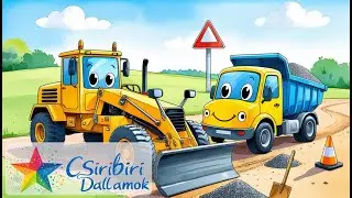 Építsünk új utat! 🚧 – Vidám gyerekdal az útépítő gépekről