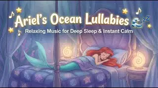 Ariel’s Ocean Lullabies 🌊💤 | Relaxing Music for Deep Sleep & Instant Calm