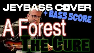 A Forest / The Cure / Bass Cover (+ bass score)