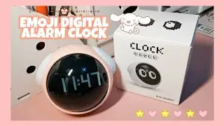 CUTE EMOJI DIGITAL ALARM CLOCK