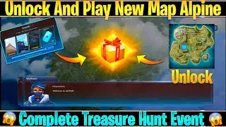 Unlock Alpine Map🤯 Free Fire | How To Play Alpine Map In Free Fire | Treasure Hunt Event Free Fire