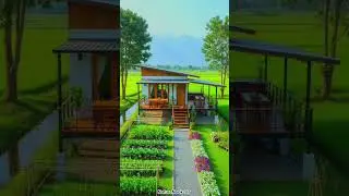 village house & garden 🌳🌿 #relaxing #vibes #nature #home #garden #trending #viral #shorts #foryou