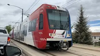 UTA Trax Red Line #14 Arrives at University of Utah