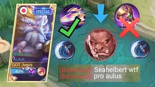 global Aulus Best combination item to counter balmond (Please try) #fypyoutube #mlbbcreatorcamp