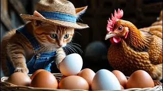 🐱🌻 Tiny Kitten&rsquo;s Sweet Countryside Life | Adorable Cat Vlog ✨