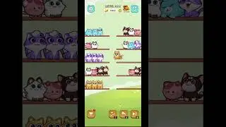 Cat Sort Level 366 with Puzzle_Daddy
