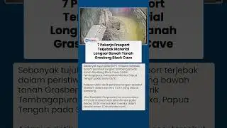 Rekaman CCTV Longsornya Tambang Bawah Tanah Milik Freeport, 7 Pekerja Masih Terjebak