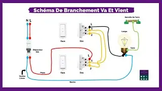 Comment Brancher Et Installer Un Va Et Vient I Sch&eacute;ma Electrique