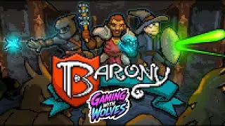 Doom Meets Minecraft! | Barony (2 Player Local Co-op)