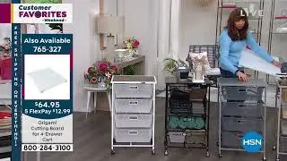 Origami 4 Drawer Cart with Wheels