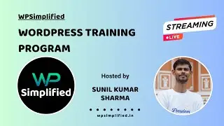 WordPress Training Program