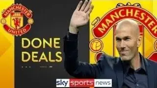 ZINEDINE ZIDANE TAKES OVER MANCHESTER UNITED &ndash; OLD TRAFFORD SHAKES AGAIN! SKY SPORTS NEWS REPORTS!