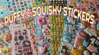 КОЛЛЕКЦИЯ НАКЛЕЙКОВ PUFFY & SQUISHY, ЧАСТЬ 2.