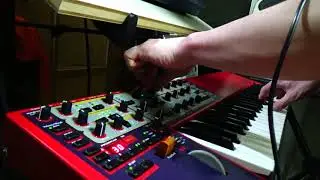 nordlead2 弾いていじって遊んでみた。