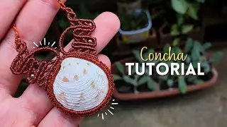 COLAR COM CONCHA EM MACRAMÊ  | DEDE TUTORIAIS