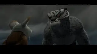 Kung Fu Panda 1 - Shifu vs Tai Lung (Croatian)