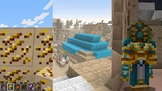 Обзор мода Atum 2 Return the sands для майнкрафт 1.16.5