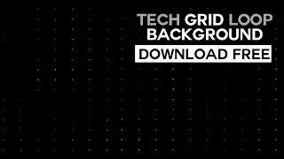 Futuristic Dotted Grid Trending Background Loop |  DOWNLOAD FREE!