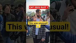 🔥🤯CAT 2025 SLOT 1 | CAT 2025 EXAM PAPER REVIEW #cat2025 #cat2025preparation #mba