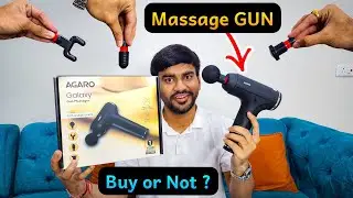 New Electric Handheld Full Body Massager | AGARO Galaxy Gun Massager Unboxing & Review