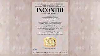 INCONTRI: Conversazione intorno a Zelmira con Emilio Sala