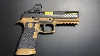Custom Sig P320 Grey Ghost Precision Holosun Ninex19 Armorycraft