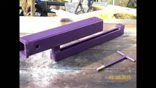 (S-1 Ep-3) Clamp On Hitch Receiver For Loader Bucket (FREE PLANS)