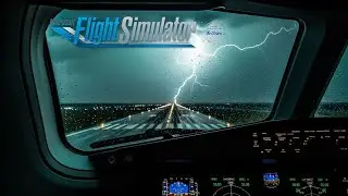 Rome's Nightmare: A320 Battles Gusts on Fiumicino's Perilous Landing #RomeNightmare #A320Landing