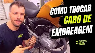 Como trocar cabo de Embreagem de qualquer moto!? Método simples e fácil